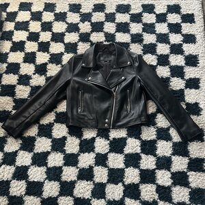 Blank NYC Black Vegan Leather Jacket